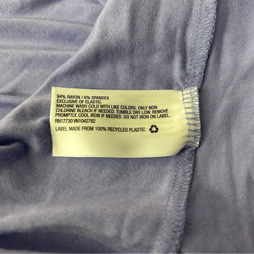 NWOT Isabel by Ingrid+Isabel Midi/Maxi Lilac Maternity Dress Ruffles Sz L - Picture 10 of 12